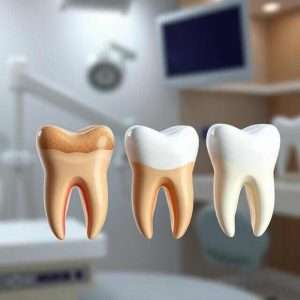 Porcelain Crowns Types of Crowns