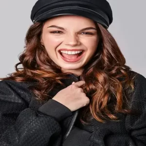 portrait-young-stylish-laughing-model-black-casual-summer-clothes-cap-with-natural-makeup-gray (1) young lady having a hollywood smile